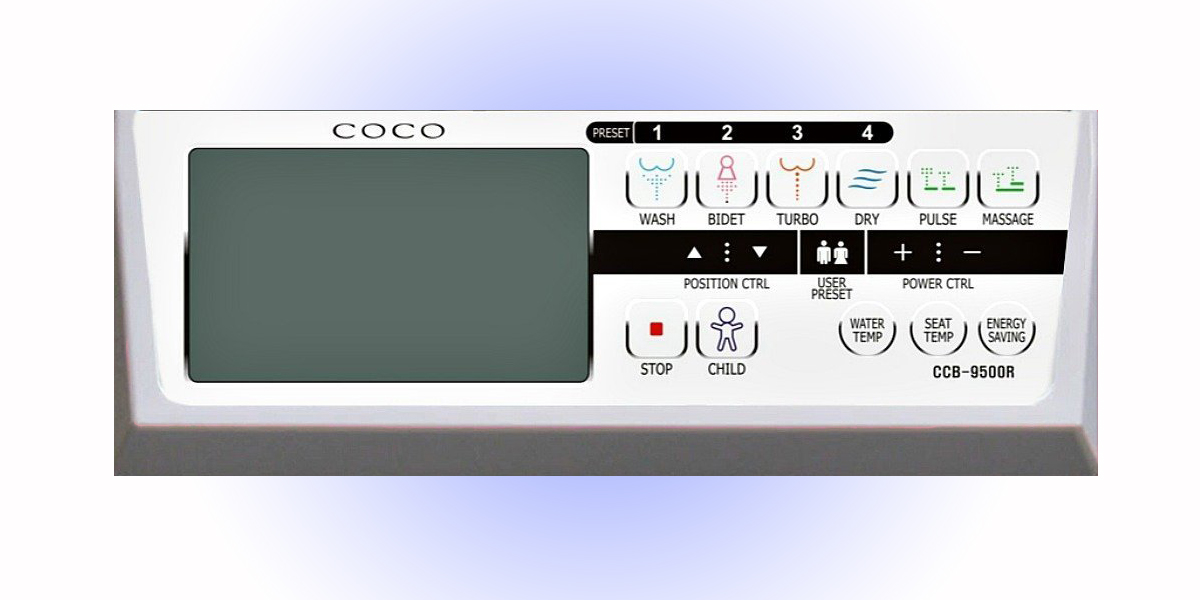 COCO BIDET 9500R Remote